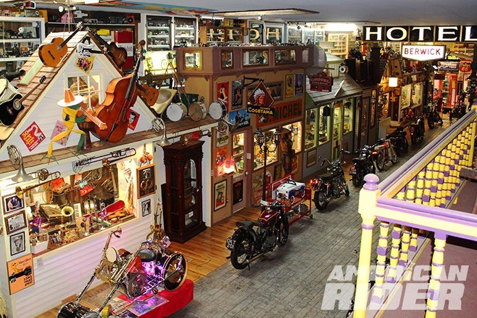 Bill's Old Bike Barn and Museum Billville Main Street