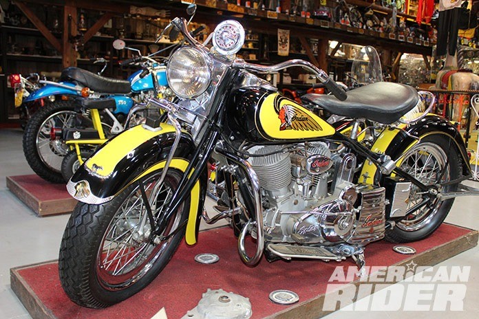 Bill's Old Bike Barn and Museum Billville 1937 Indian Chief
