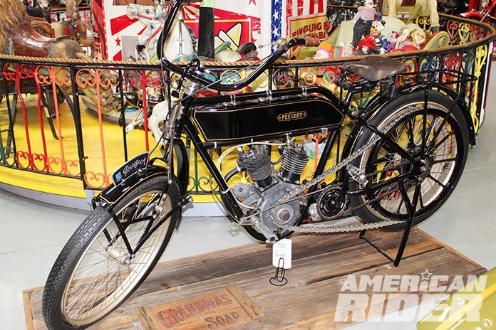 Bill's Old Bike Barn and Museum Billville 1909 Peugeot