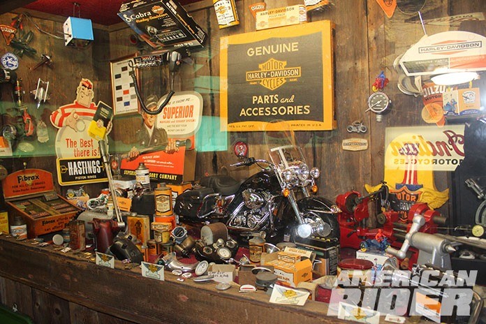 Bill's Old Bike Barn and Museum Billville Harley Model