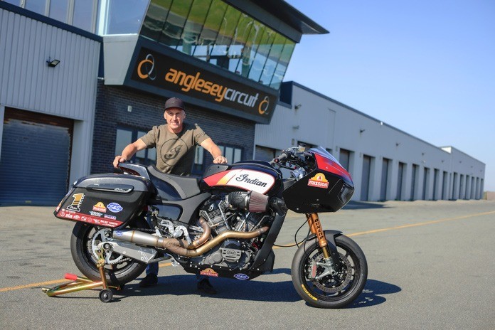 Indian Challenger RR Jeremy McWilliams Goodwood Festival of Speed