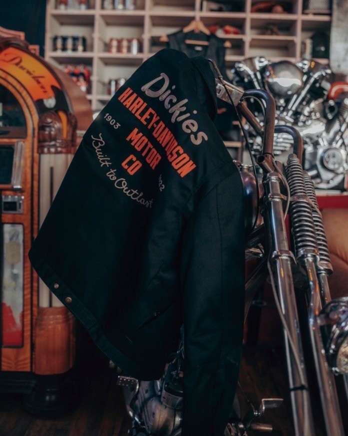 Dickies x Harley-Davidson Built to Outlast Apparel Collection – Dickies x H-D Quilted Lined Eisenhower Jacket