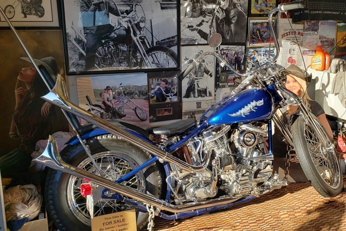 Easy Rider Captain America Dragon Bike replica