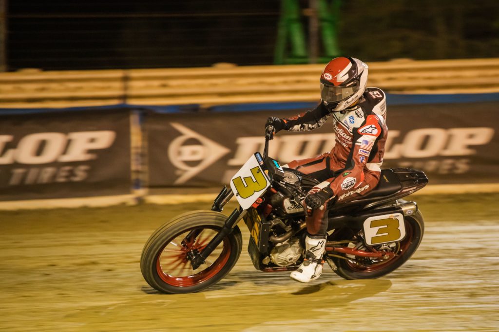 Indian Motorcycle wins at American Flat Track's Daytona opener