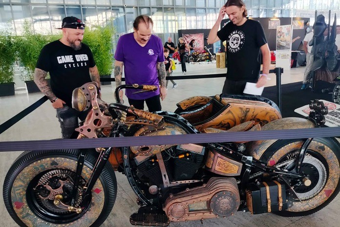 Game Over Cycles The Recidivist Tattooed Motorcycle