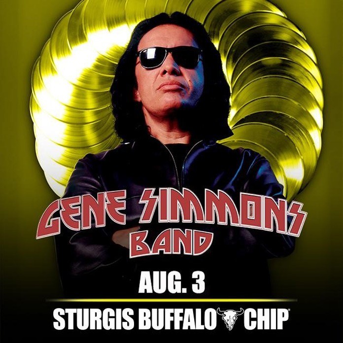 Gene Simmons Band Sturgis Buffalo Chip 2025 Sturgis Rally