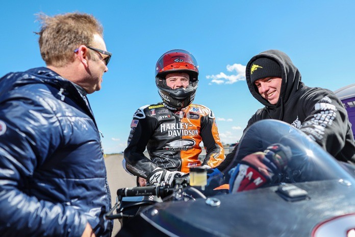 Harley-Davidson King of the Baggers Kyle Wyman
