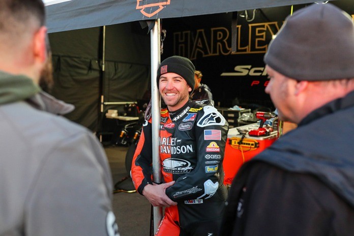 Harley-Davidson King of the Baggers Travis Wyman