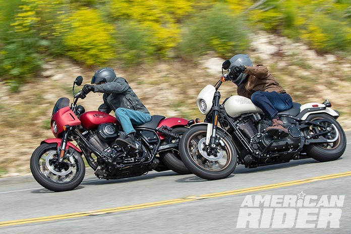 Harley-Davidson Low Rider S and Indian Sport Chief