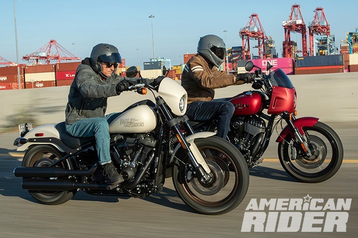Harley-Davidson Low Rider S and Indian Sport Chief