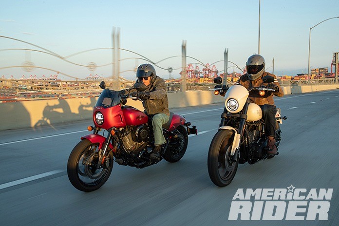 Harley-Davidson Low Rider S and Indian Sport Chief