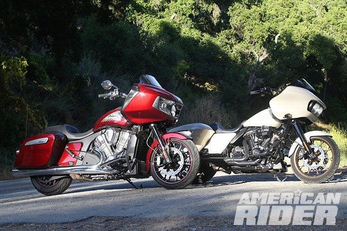 Harley-Davidson Road Glide vs Indian Challenger