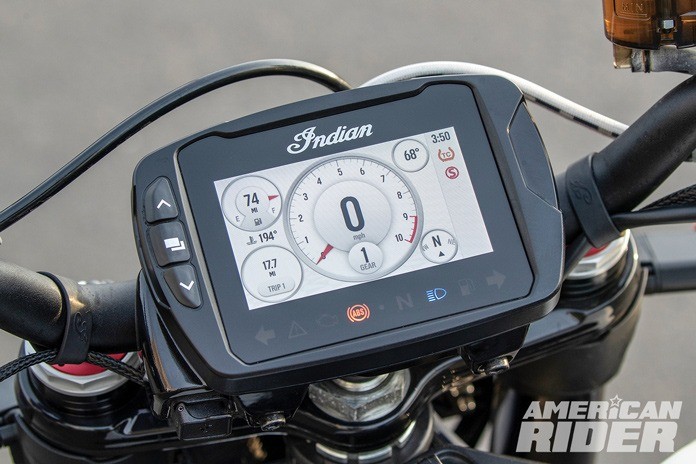 Indian FTR S Display