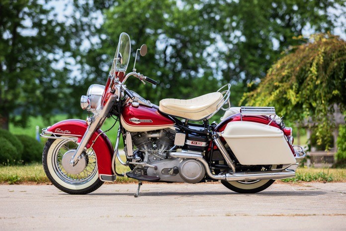 Harley-Davidson vs. Indian Motorcycle Part 4 1954-1999 1965 Harley-Davidson FLH