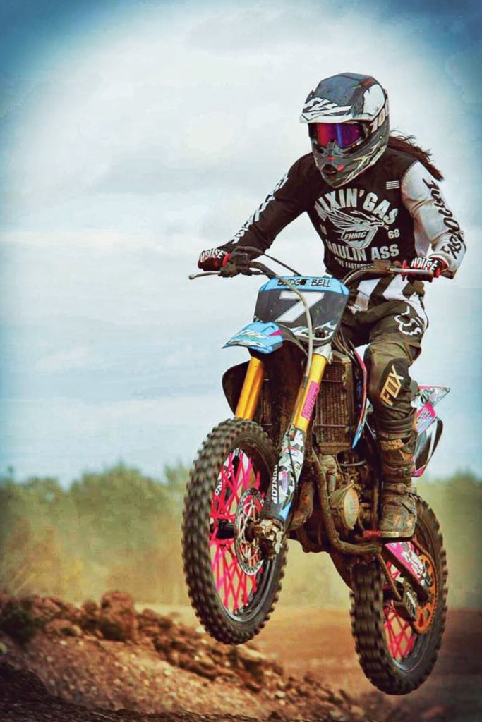 hayley bell, wome riders world relay, thunder press
