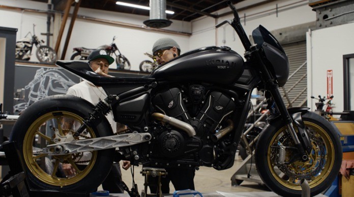 Indian Motorcycle Forged Custom Build Series Roland Sands Indian Sport Scout