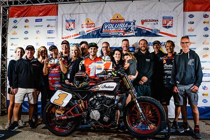 Indian Motorcycle Progressive Insurance AFT Jared Mees