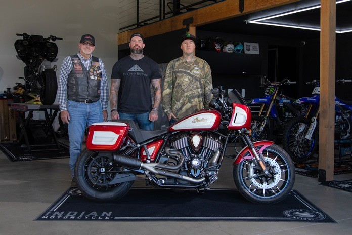 Indian Sport Chief RT Indian National Charity Ride