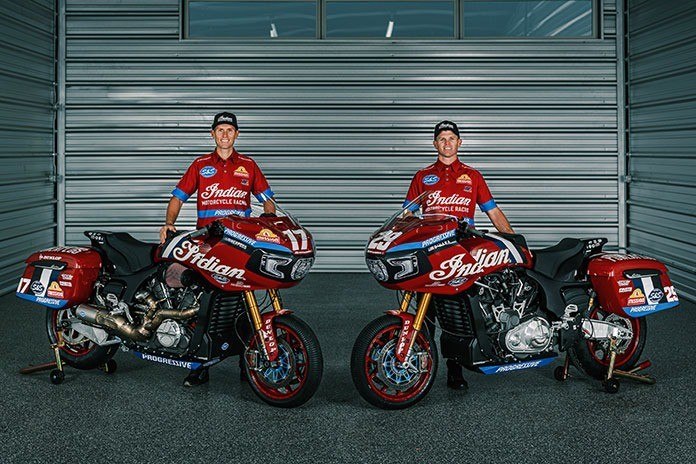 Indian Motorcycle Racing King of the Baggers 2024