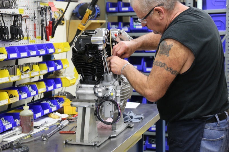 After acquiring the company Flathead Power, S&S developed their own line of vintage engines and parts