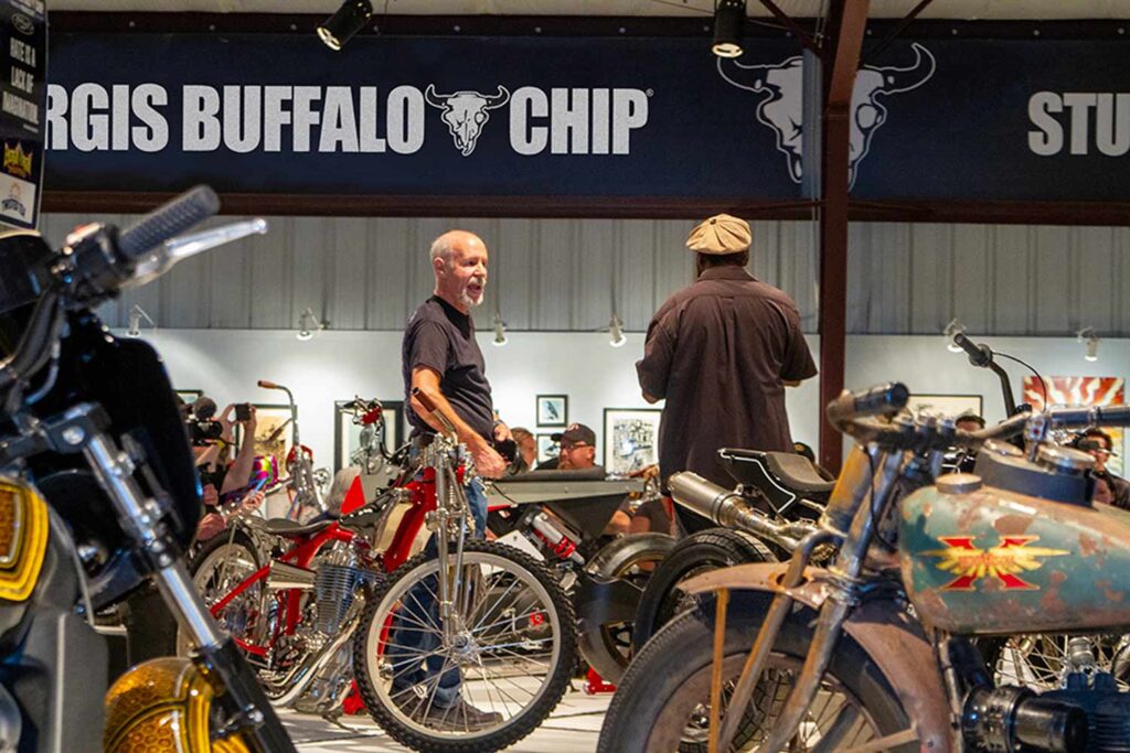 Motorcycles as Art Exhibit Sturgis Buffalo Chip