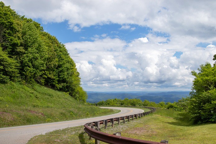 Pocahontas County West Virginia Motorcycle Ride