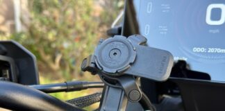 Quad Lock Motorcycle Phone Mount and Case