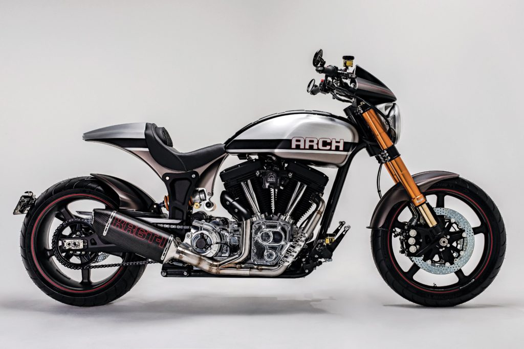Featuring loads of hand-made bits alongside an absolutely top-shelf engine, suspension and braking componentry, the latest KRGT-1 packs serious V-Twin performance punch and handling. And for about 80 Grand, it should.