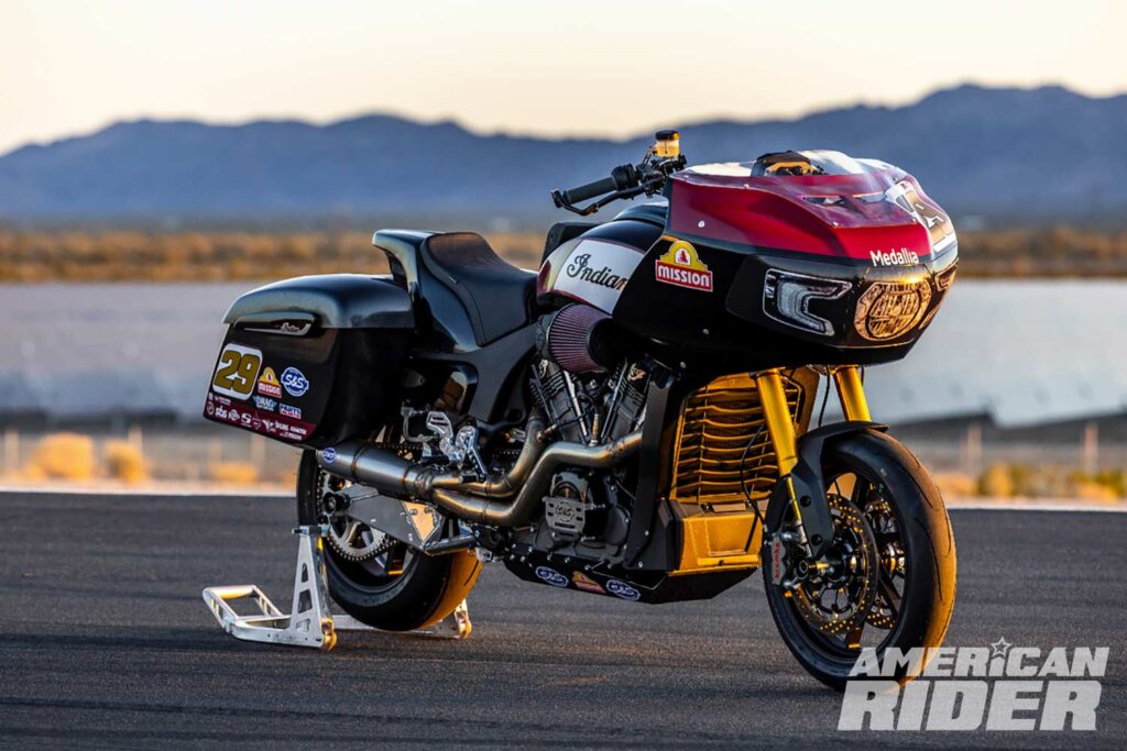 Rubber-Side Down: State of Indian, Indian Challenger RR