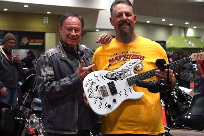 Sturgis Buffalo Chip 2023 Donnie Smith Show Guitar