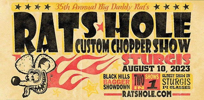 Sturgis Buffalo Chip 2023 Rats Hole Custom Chopper