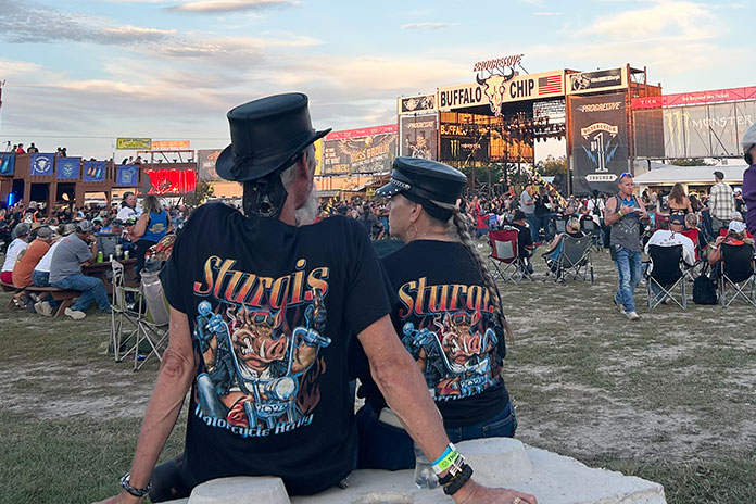 Sturgis Rally Ride with a Local Buffalo Chip