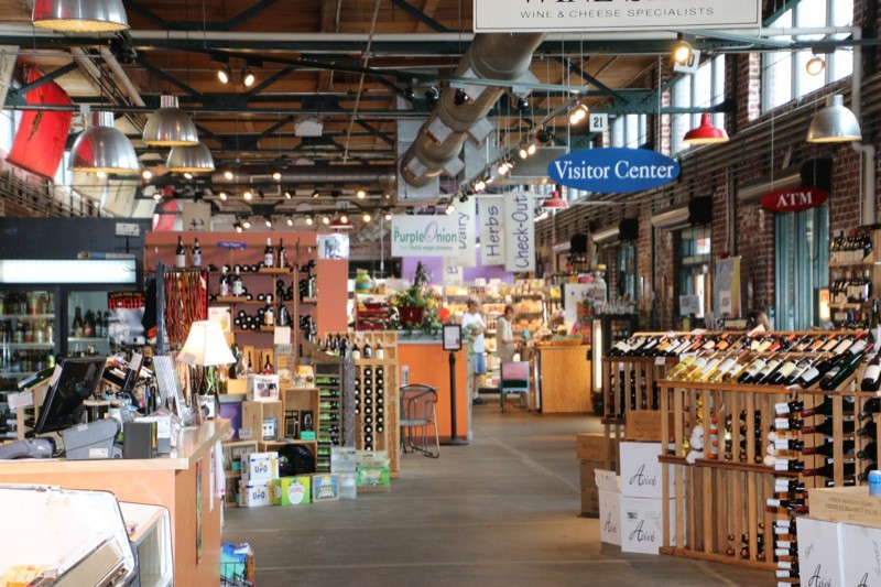 Two of the stops on our Charleston tour were the stately Capitol building and Capitol Market which offered foodstuffs to please any palate
