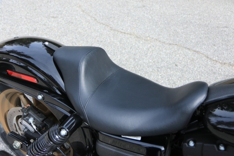 The new solo seat induces an aggressive riding stance, yet due to the new foam and bucket style, it is surprisingly comfortable