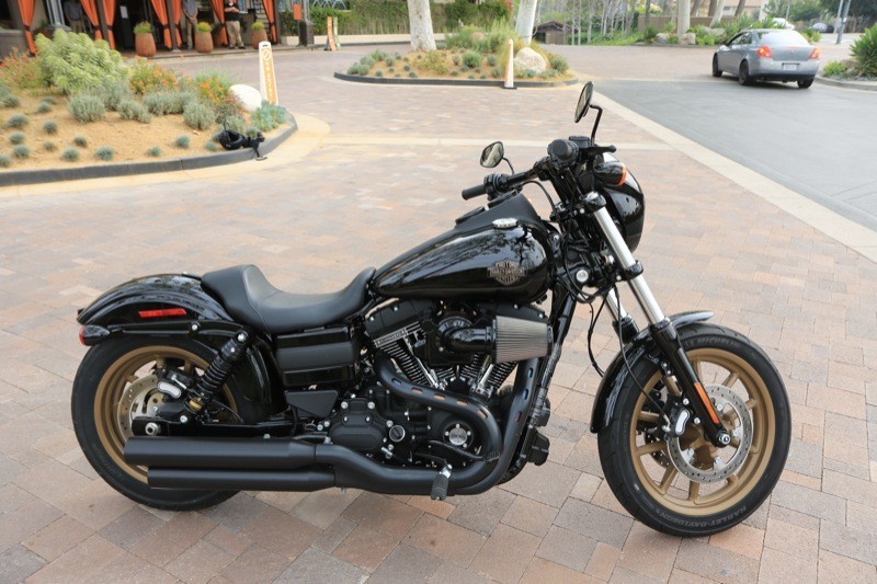 The black and gold color scheme is meant to invoke an elite level of Harley-Davidson performance