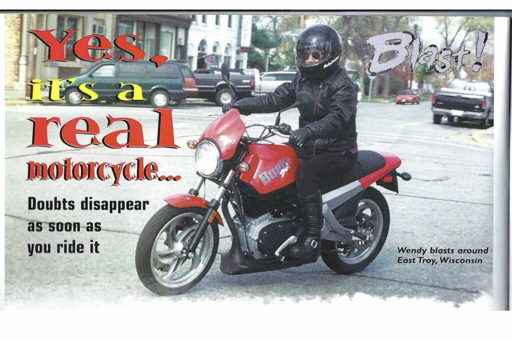 Unrepentant Curmudgeon Reg Kittrelle Buell Blast
