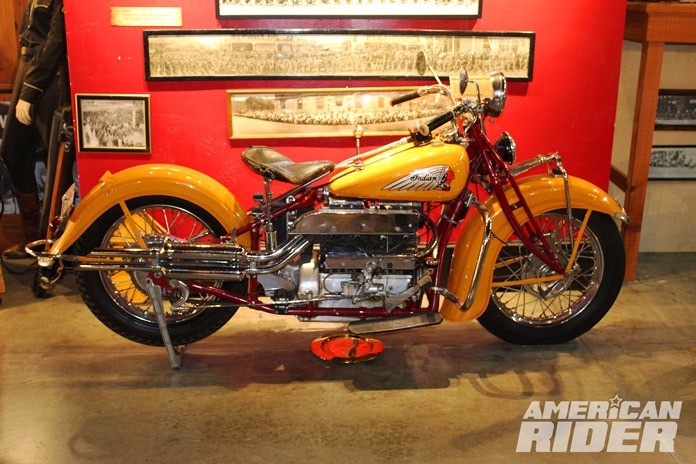 Wheels Through Time Museum 1937 Indian Four