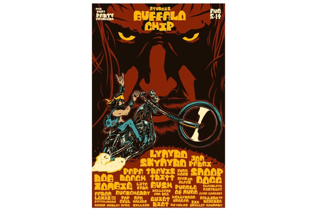 Sturgis Buffalo Chip 2022 lineup