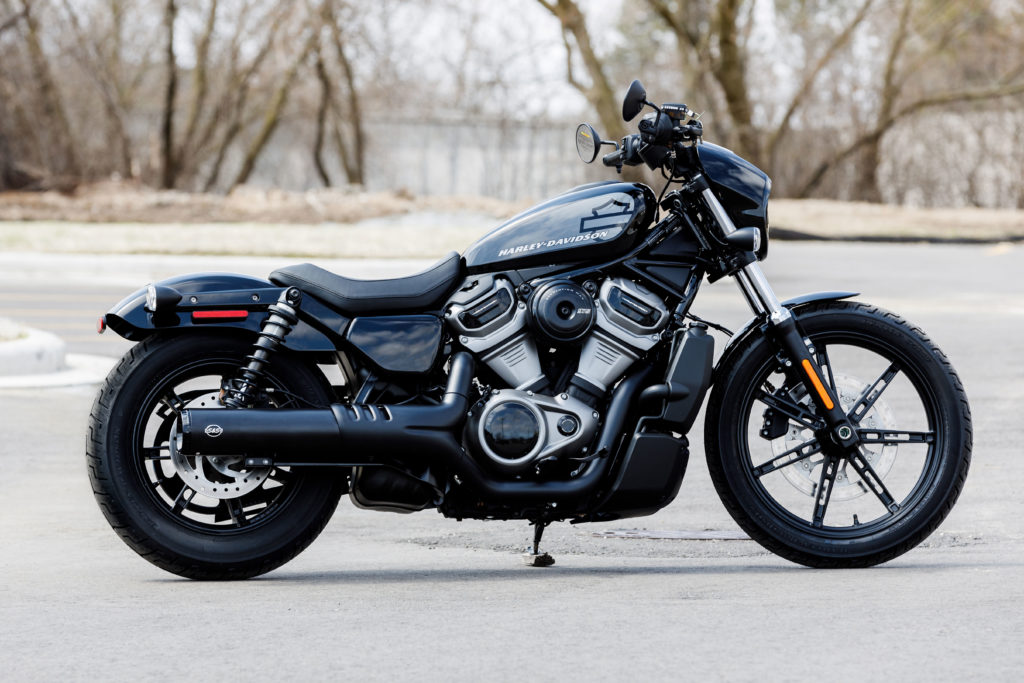 Grand National Slip-On Exhaust for 2022+ Harley-Davidson Nightster