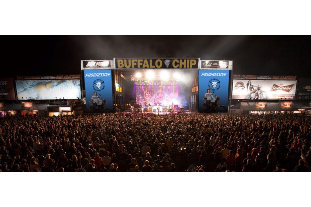 Sturgis Buffalo Chip presenting sponsor Progressive Insurance