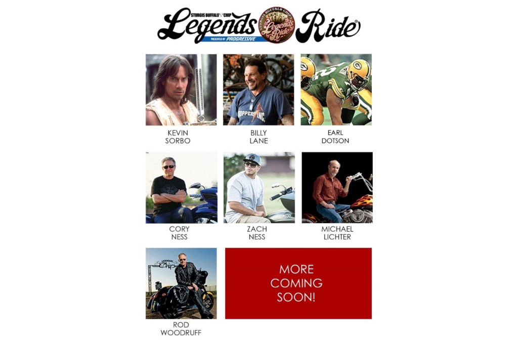 2022 Sturgis Buffalo Chip Legends Ride