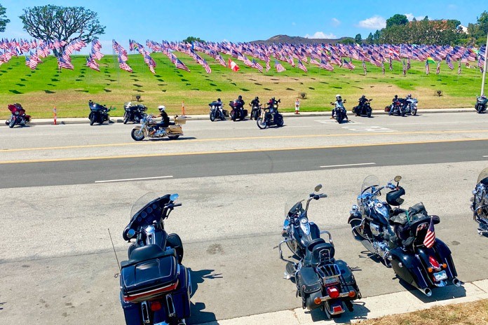 Ride to the Flags Wave of Flags 9/11 Memorial