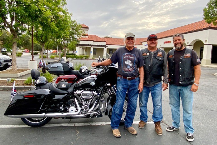 Ride to the Flags Robert Gregio, Jack Wise, and Tom Overstreet