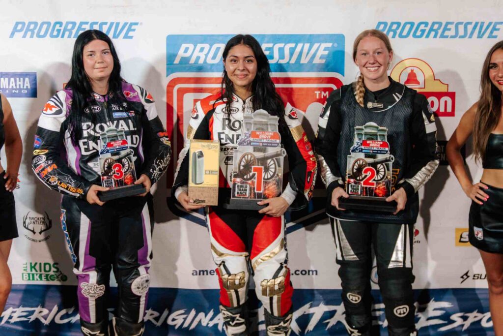 The 2026 Royal Enfield Build. Train. Race. Championship wrapped up in thrilling fashion at Williams Grove Speedway, where Emma Gottsch claimed the title after a season of close competition.