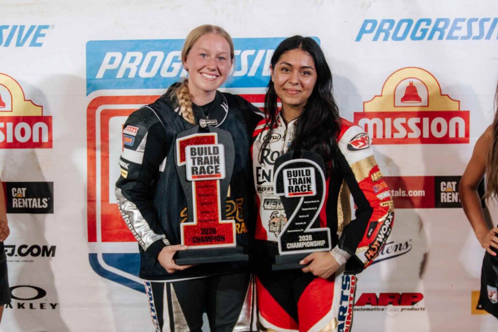 The 2026 Royal Enfield Build.Train.Race. Championship wrapped up in thrilling fashion at Williams Grove Speedway, where Emma Gottsch claimed the title after a season of close competition.
