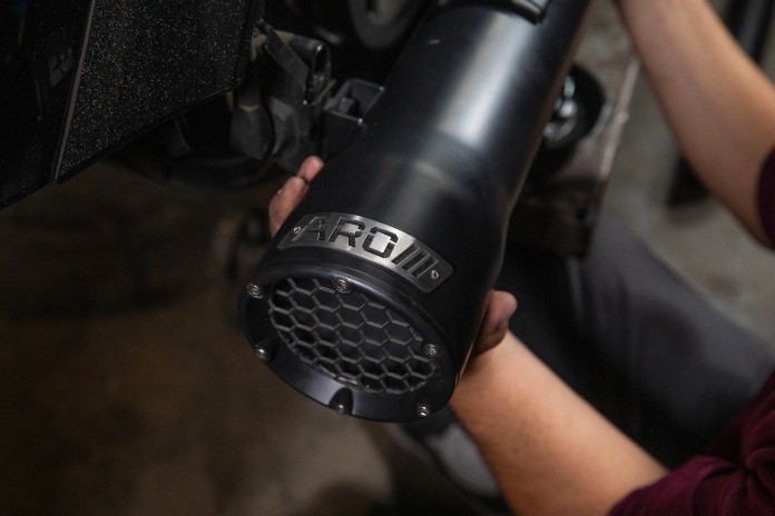 Indian ARO GP Slip-On Exhaust
