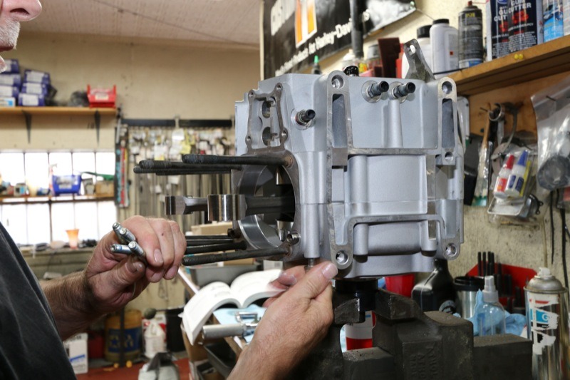 The cases are bolted together