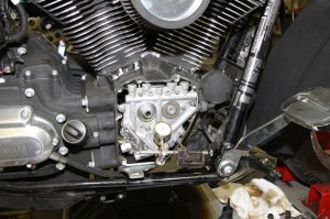 Measuring the crankshaft runout