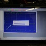 The ThunderMax software shows the fuel flow adjustment that takes place as the bike runs