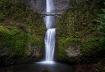 19 Spectacular Waterfalls Worth the Ride Multnomah Falls Oregon | Rider Magazine Motorcycle Travel Guide to Waterfalls